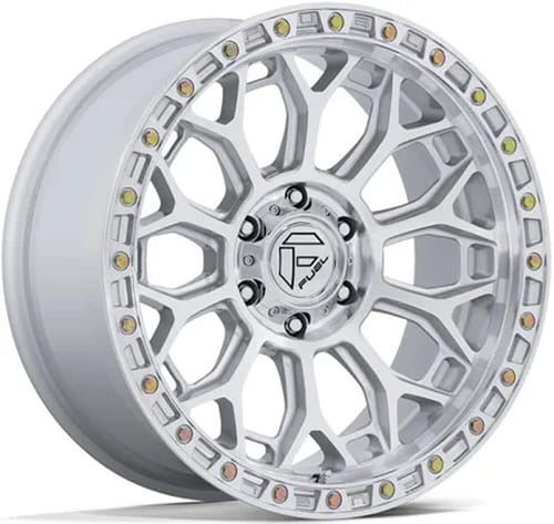 Fuel Off-Road FC901 Talon Gloss Silver Machined