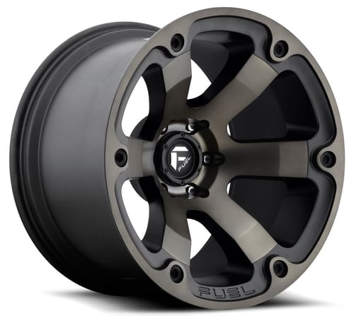 Fuel Off-Road D564 Beast  Black Machined w/ Tint