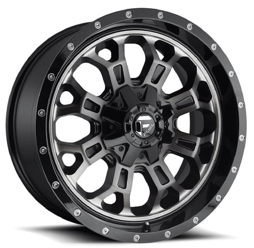Fuel Off-Road D561 Crush Gloss Black Double Dark Tint