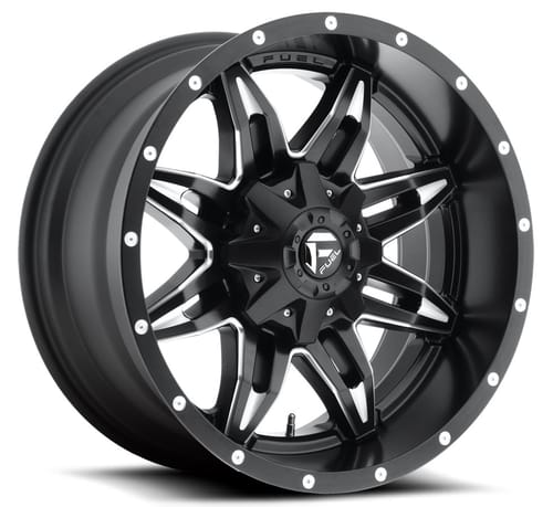 Fuel Off-Road D567 Lethal Matte Black Milled