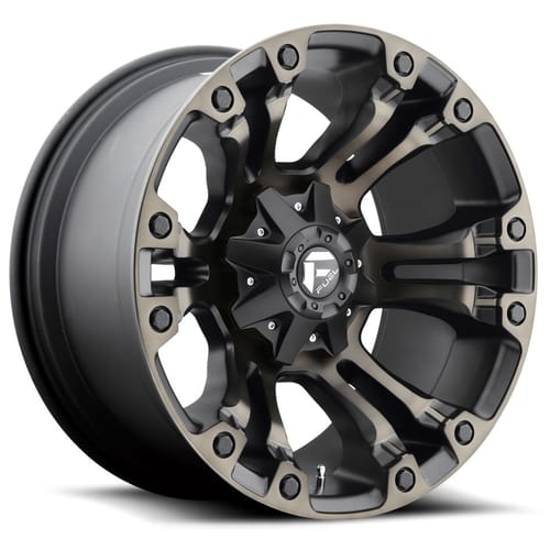 Fuel Off-Road D569 Vapor Matte Black w/ Dark Tint