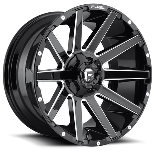 Fuel Off-Road D615 Contra Gloss Black Milled