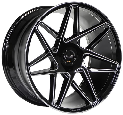 Gianelle Parma Gloss Black Milled
