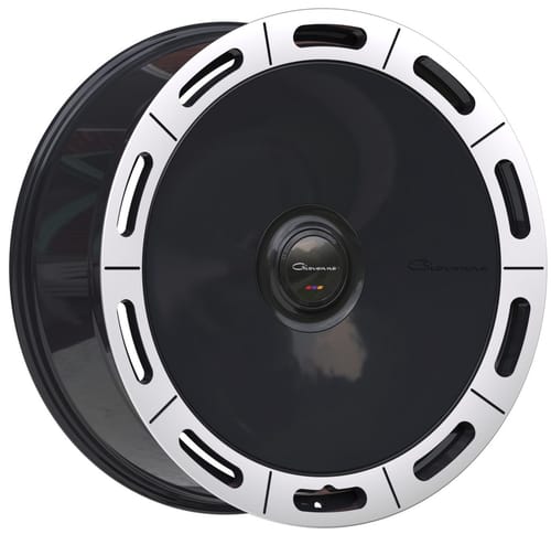 Giovanna Amur Gloss Black w/ Machined Lip