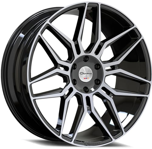 Giovanna Bogota Gloss Black w/ Machined Face