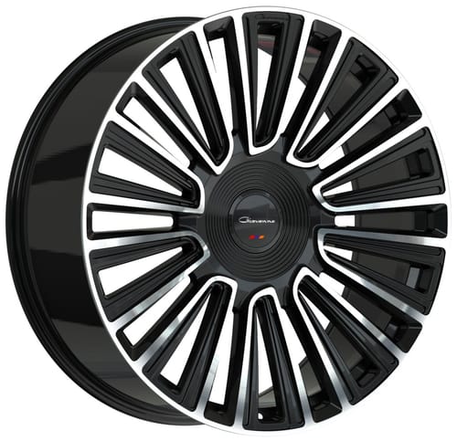 Giovanna Trento Gloss Black Machined