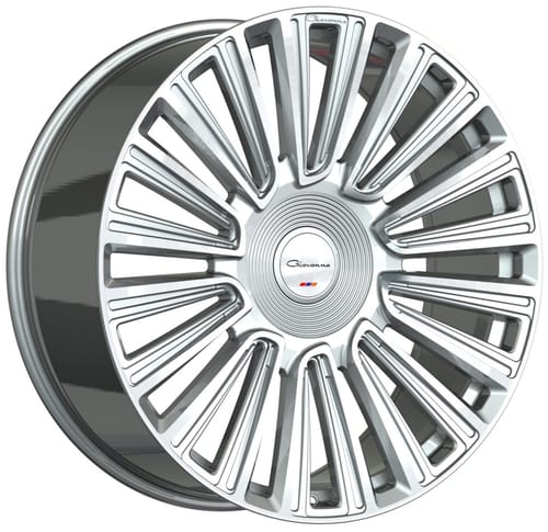 Giovanna Trento Gloss Silver Machined