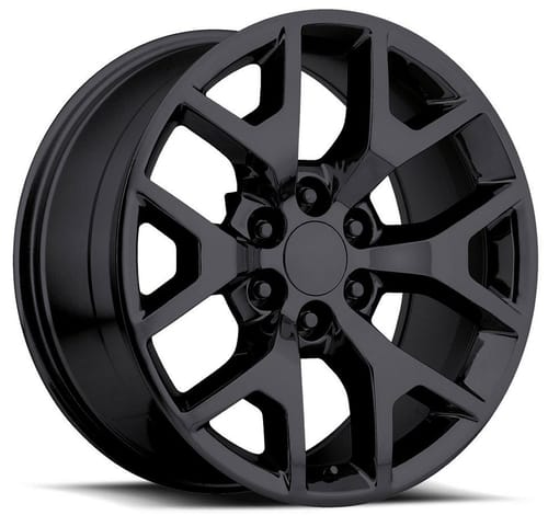 Factory Reproductions Replica GMC Sierra FR44 Replica Wheel Gloss Black