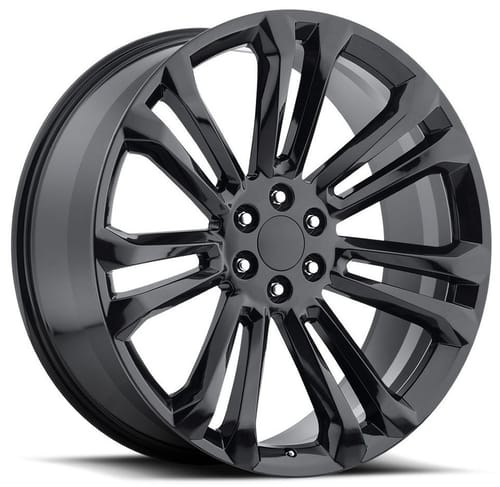 Factory Reproductions Replica GMC FR55 Replica Wheel Gloss Black