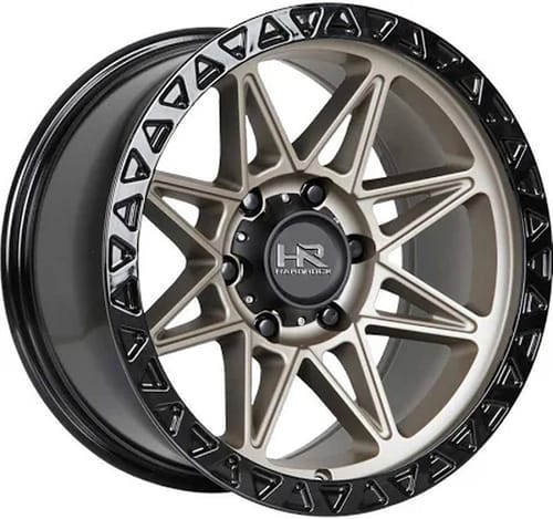 Hardrock Off-Road H109 Matte Bronze w/ Matte Black Lip Ring