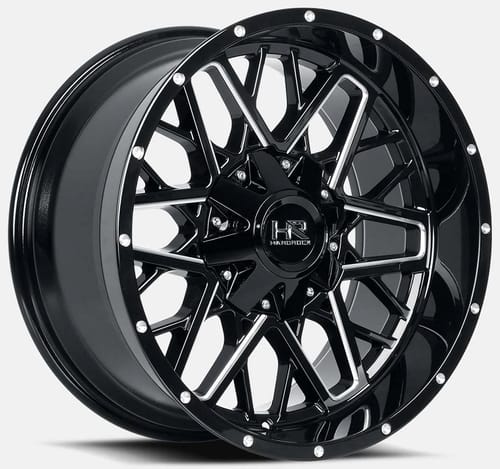 Hardrock Off-Road H714 Gloss Black Milled