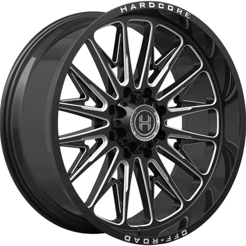 Hardcore Off-Road HC111 Gloss Black Milled