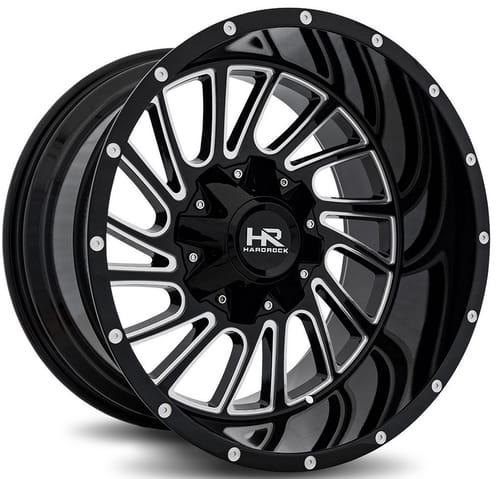 Hardrock Off-Road H708 Overdrive Gloss Black Milled