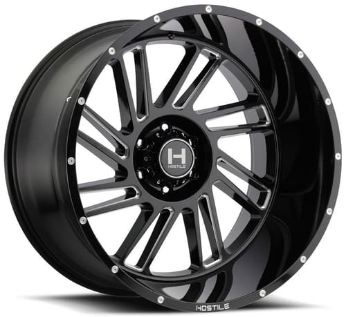 (Clearance - No Returns) Hostile H110 Stryker Blade Cut (* May Require Trimming) (8 Lug)