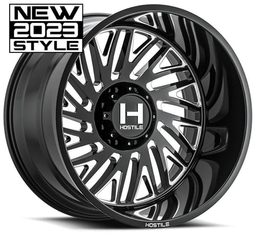 Hostile H131 Syclone (8 Lug) Blade Cut