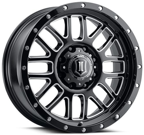 ICON Alpha Gloss Black Milled