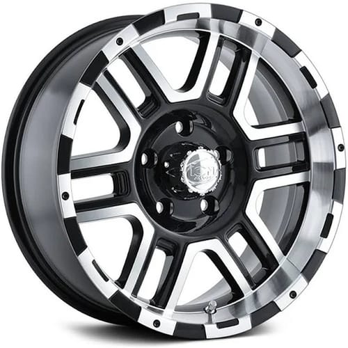 (Clearance - No Returns) Ion Alloy 179 Satin Black w/ Machined Face & Lip
