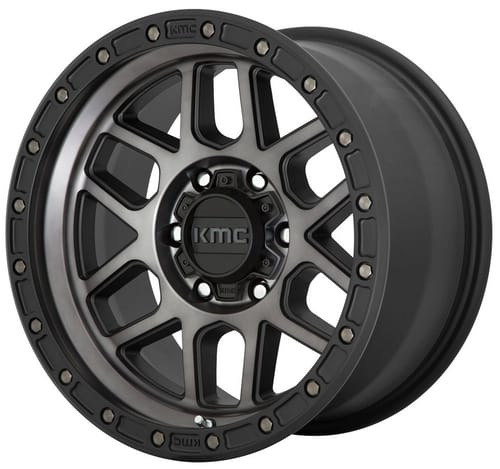 KMC KM544 Mesa Satin Black w/ Grey Tint