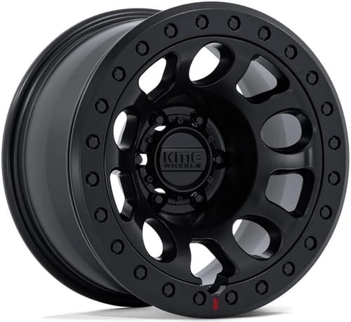 KMC KM241 E25 Beadlock Blackout