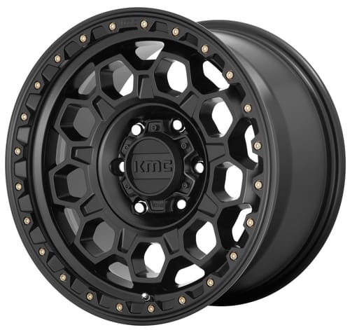KMC KM545 Satin Black