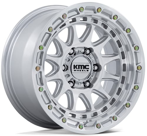 KMC KM556 Cruz Gloss Silver Machined