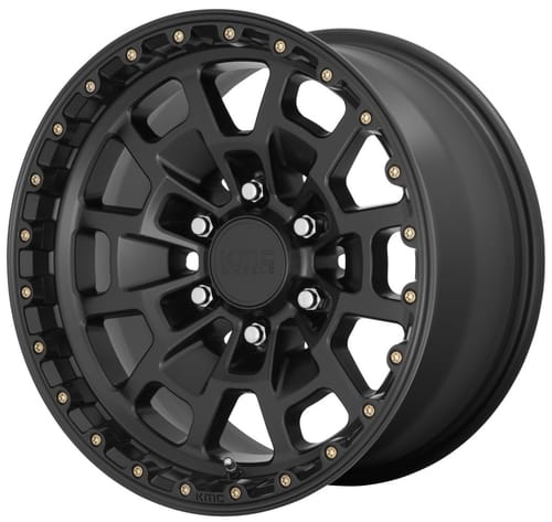 KMC KM718 Summit Satin Black