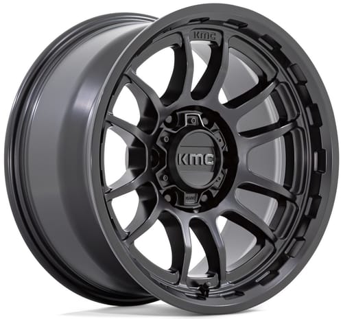 KMC KM727 Wrath Satin Black