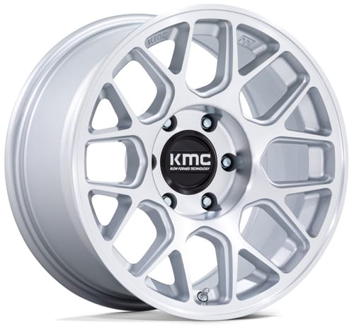 KMC KM730 Hatchet Gloss Silver Machined