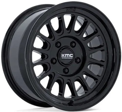 KMC KM733 Impact FFT Gloss Black (Flow Form)