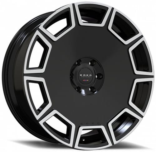 Koko Kuture Sicily Gloss Black Machined