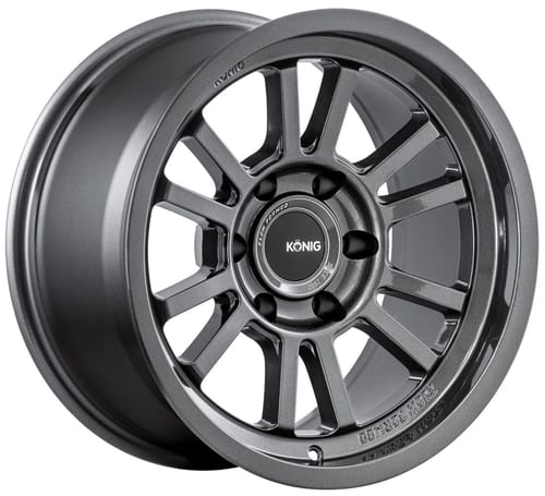 Konig HT1 Gloss Anthracite (Flow Formed)