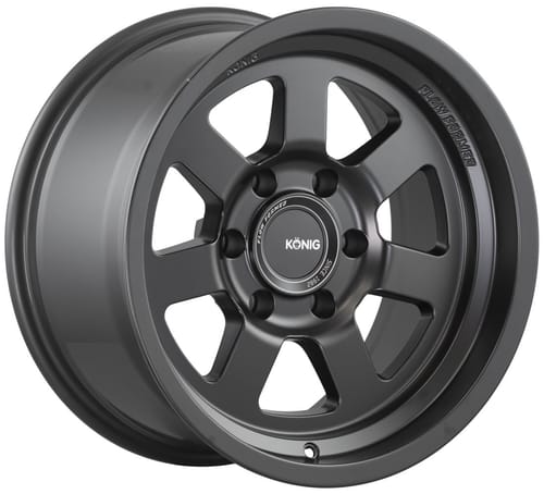 Konig HT2 Matte Black (Flow Formed)