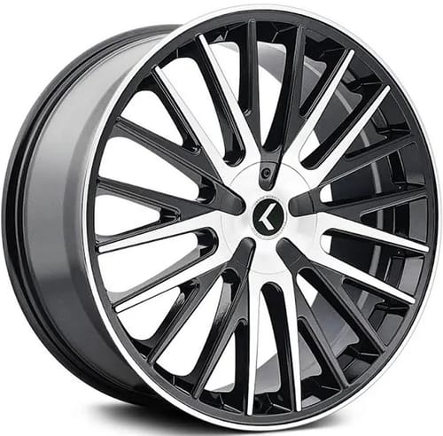 (Clearance - No Returns) Kraze KR185 Gloss Black Machined Face