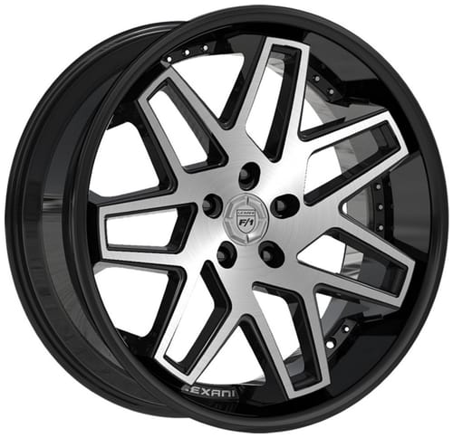 Lexani Nova Gloss Black Brushed Face