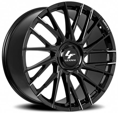 Lexani Velar XL Gloss Black w/ Machined Tip w/ CAP