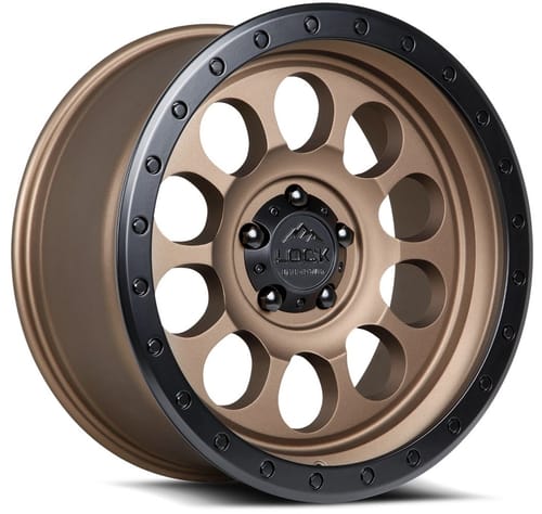 Lock Off-Road 50CAL Matte Bronze w/ Matte Black Ring