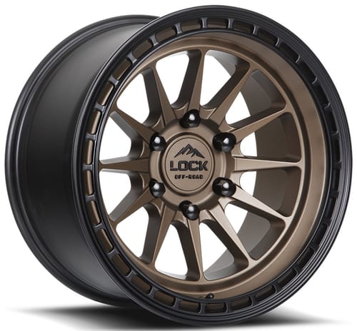 Lock Off-Road Baja Matte Bronze w/ Matte Black Ring