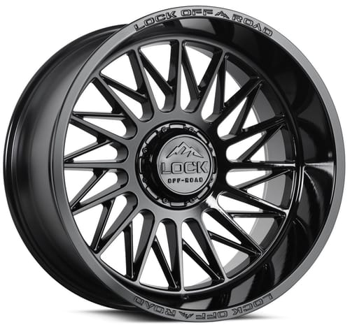 Lock Off-Road Extreme Assault Gloss Black