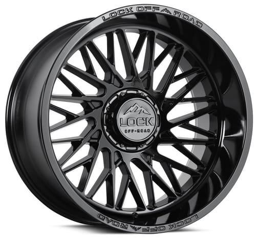Lock Off-Road Extreme Bandit Gloss Black