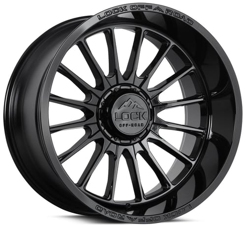 Lock Off-Road Extreme Striker Gloss Black