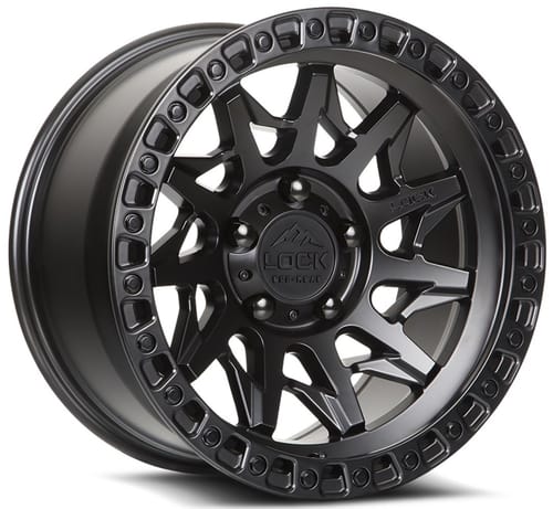 Lock Off-Road Lunatic Matte Black