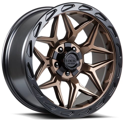 Lock Off-Road Matrix Matte Bronze w/ Matte Black Ring