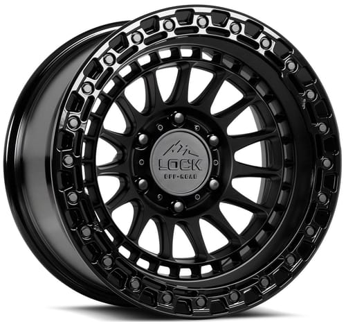 Lock Off-Road Mojave Matte Grey w/ Matte Black Ring