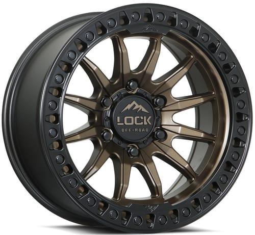 Lock Off-Road Trail Matte Bronze w/ Matte Black Ring