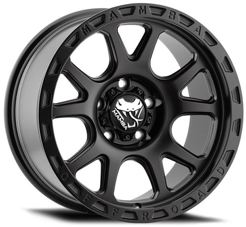 Mamba Off-Road M27 Matte Black (Flow Formed)