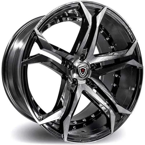Marquee M3284 Gloss Black w/ Smoke Machined