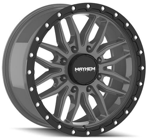 Mayhem Vector 8310 Matte Gunmetal w/ Black Lip