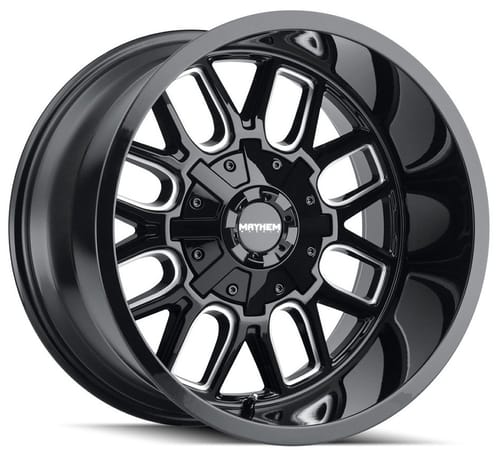 Mayhem Cogent 8107B Gloss Black w/ Milled Spokes