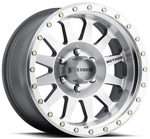 Method Race MR304 Double Standard Machined w/ Clear Coat