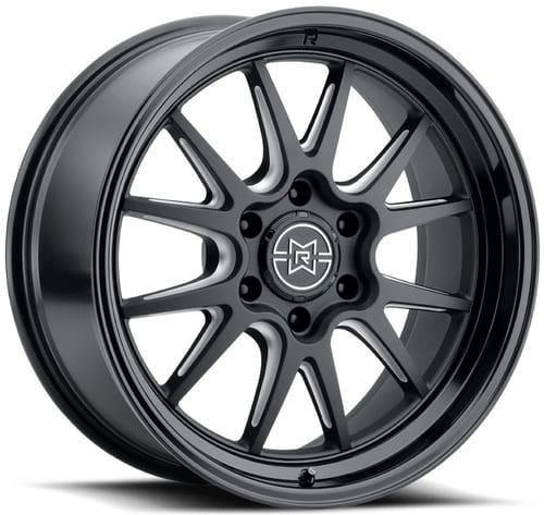 Method Race MR802 Raised Double Black Milled